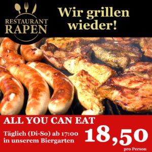 All-you-can-eay Grillen Restaurant Rapen